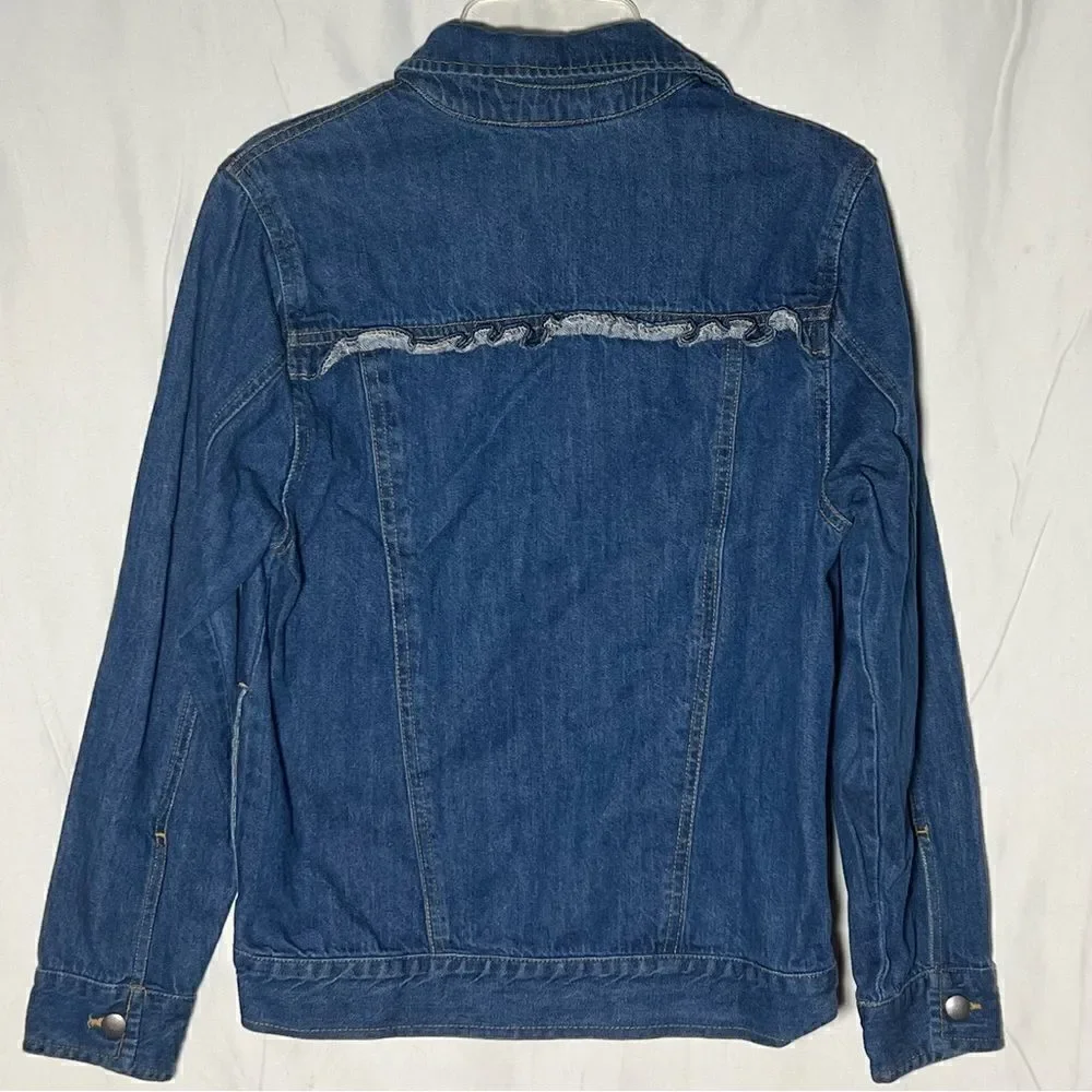 Disney Snow White Animators' Denim Jean Jacket‎ Girls 9/10